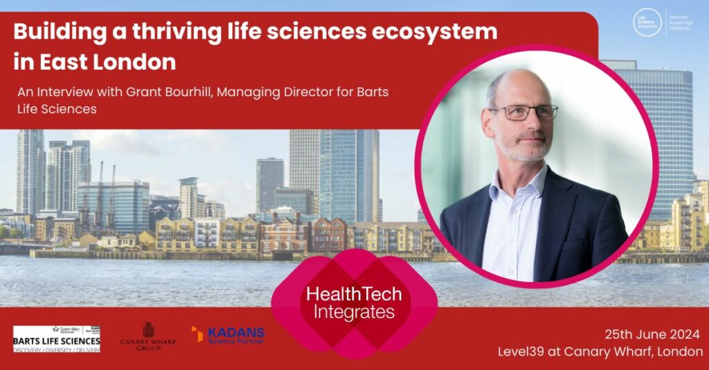 Grant Bourhill, Managing Director for Barts Life Sciences