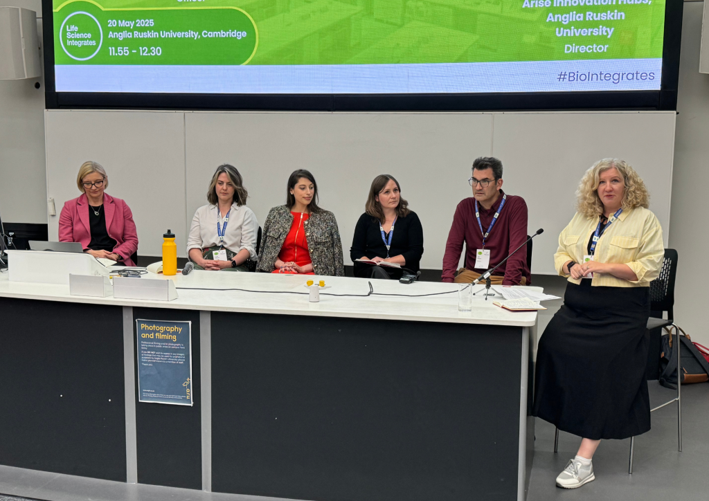 Biotech's Sweet Spot Panel with Beverley Vaughan as the facilitator.