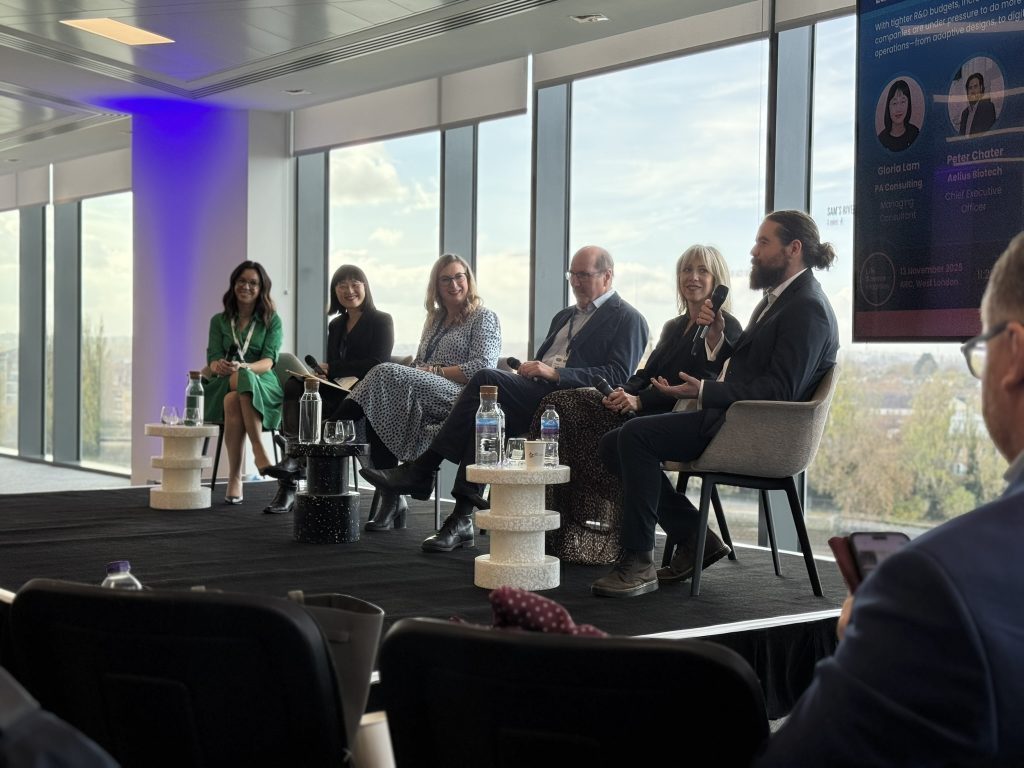 Peter Chater speaks on the Trial Triumphs panel at Pharma Integrates 2025