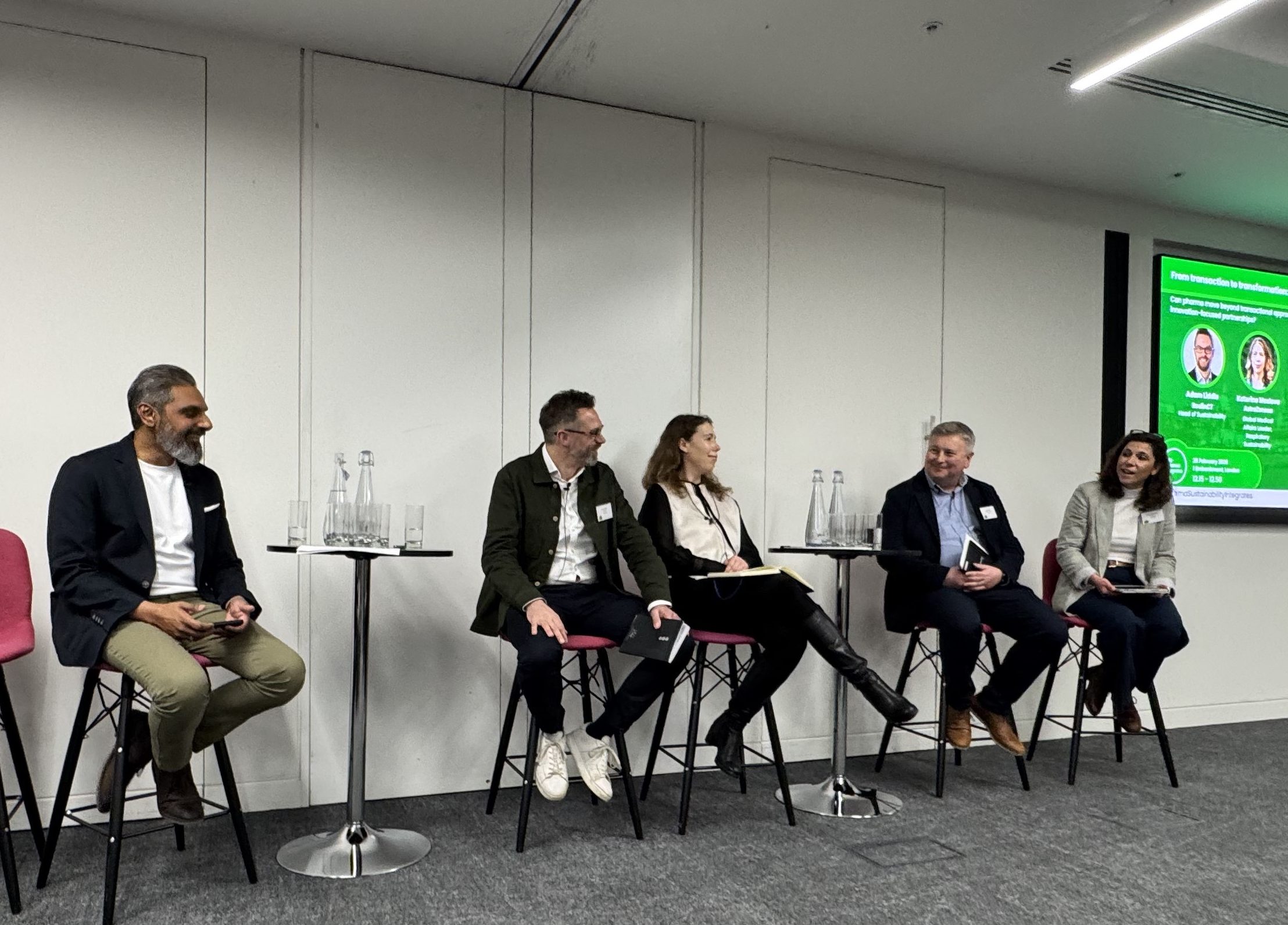 From transaction to transformation: Partnering for Sustainable Pharma session